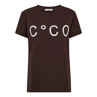 Co'Couture SignatureCC New Tee Dark Brown